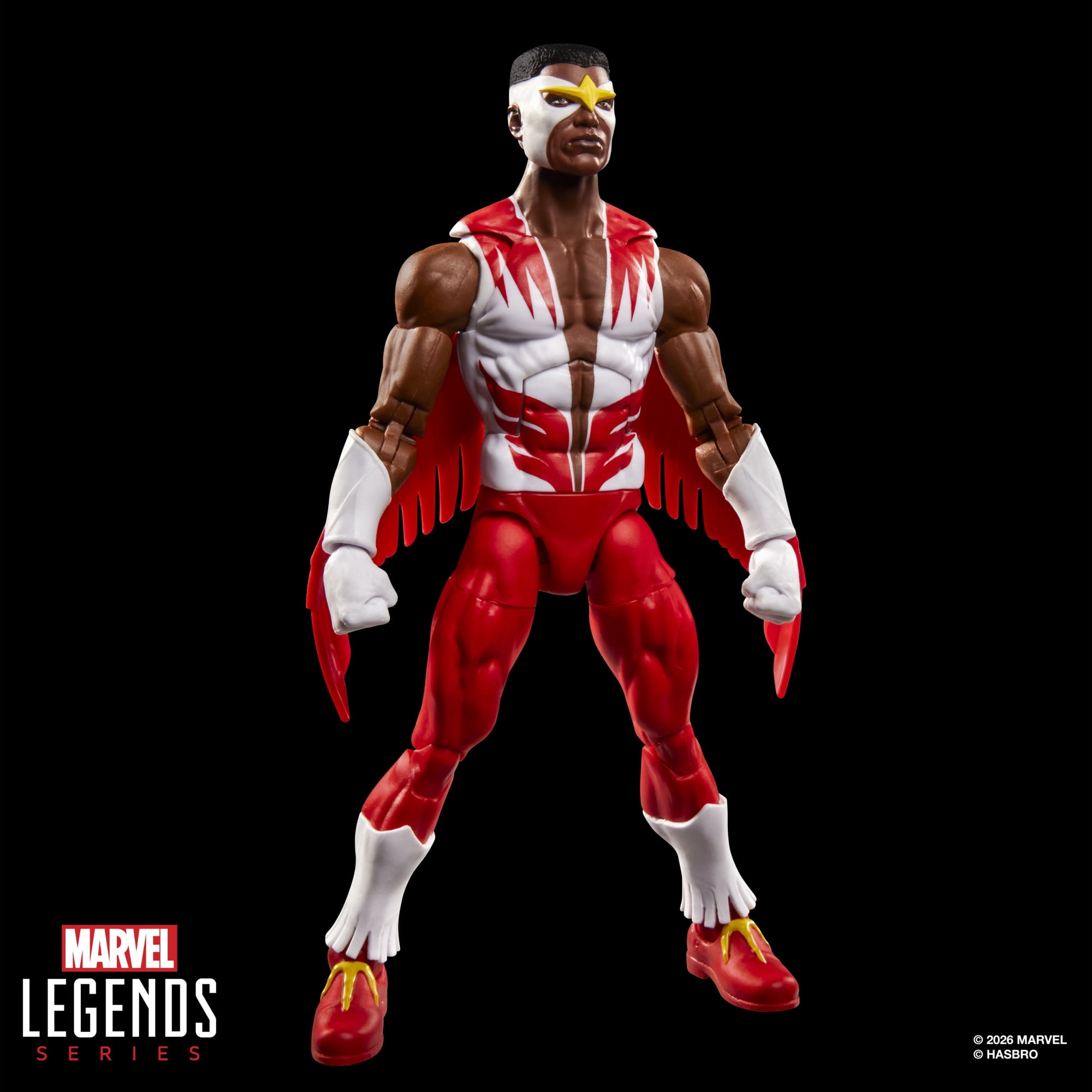 Marvel Legends Series Secret Wars Marvel’s Falcon, Retro Captain America Comics Collectible Action Figure (6”)