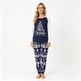 thumbnail image 2 of Stralyhd Christmas Pajamas Family Matching Set Funny Christmas Graphic Crewneck Long Sleeve Tops and Pants Matching Outfits for Holiday, 2 of 7