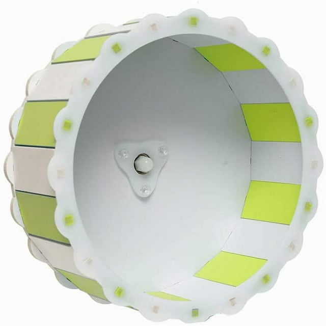 Jouet d'Exercice Silencieux Diamètre Cage Fixation Roue de Course pour le Divertissement de Hamster Rester en Bonne Santé
