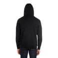 thumbnail image 2 of Unisex Triblend French Terry Full-Zip - BLACK SOLID - 3XL, 2 of 3
