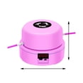 thumbnail image 3 of Jump Rope Machine, 3.5x5.1inch Rechargeable Electric Rope Skipping Machine, 10 Speed Regulation, LCD Large Screen Display,Suitable for Family, Office, Gym, Party(Pink), 3 of 6