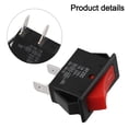 thumbnail image 3 of BTOER 1pc 125V/250V Rocker Switch ON-Off 2-Pin 16/12A Push Button Switch For HY35C For T10875 Grinder Air Compressor Accessories, 3 of 9