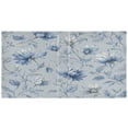 thumbnail image 2 of 3 Ring Binder 1.5 inch Round Rings with Interior Pockets Binders Organizer Office School 1Pack Exquisite Blue Peony Design, 2 of 10