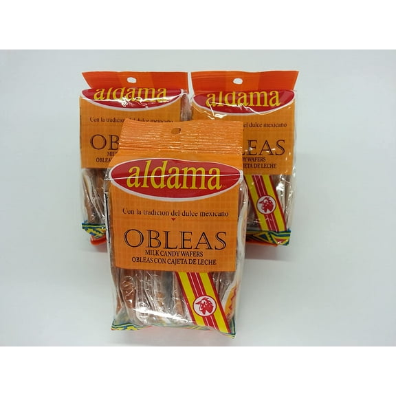 Aldama Mini Obleas Con Cajeta