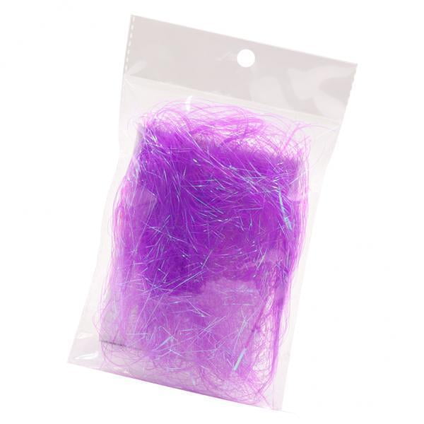 2x Material de Relleno Decorativo de Oropel Hecho Metálico Brillante