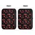 thumbnail image 6 of Uorisanigo Cartoon Cherry 2 Pack Universal Car Seat Belt Strap Covers Soft Flannel Seatbelt Covers Seatbelt Cushion Helps Protect You Neck and Shoulder from The Seat Belt Rubbing, 6 of 7