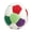 D, variant on Soccer Ball Shape Sandbag, Mini Football Beanbag for Training, Portable Coordination Exercise Bag, Fabric Sport Toss Bag