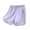 Purple, variant on Summer Shorts for Girls, Breathable Running Gym Workout Shorts for Kids, Activewear Sports Shorts 6-16 Years