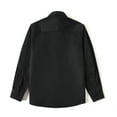 thumbnail image 2 of Boys' Solid Color Shirt Colorful Button Up with Stand Up Collar Suit Style Dress Lining, 2 of 6