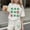 White, variant on VOONCAS Girls St Patricks Day Clothes Set Blue Shamrock Glitter Top Shorts 2 Piece Outfit Comfortable Kids Holiday Party Polyester Spandex,Size 6-7 T