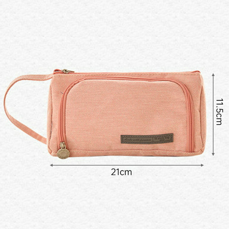 Big Pencil Case Large Capacity Pencil Bag With Zipper Pencil Pouch For  Girls Boys Kids Adults Stationery Pencil Pen Case Organizer
