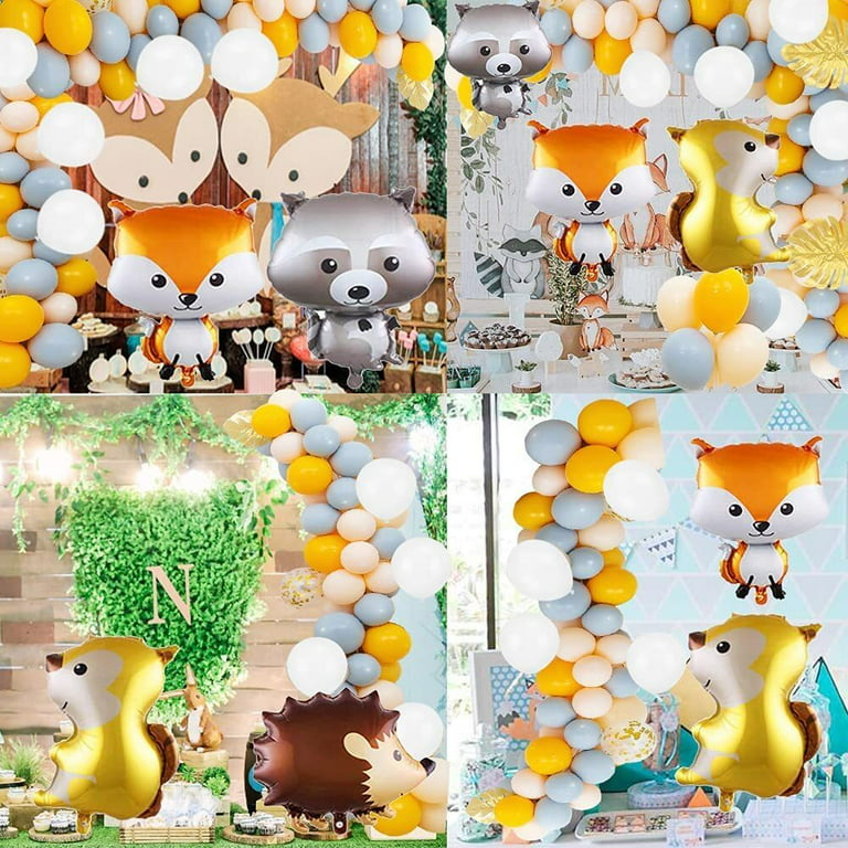 Woodland Animals Fox Ceiling Hanging Swirl Decorations Fox Cutout Birthday  Baby Shower Event Party Supplies Party Decorations - AliExpress