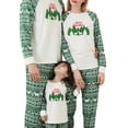 thumbnail image 2 of xiaxaixu Vêtements de Nuit Parent-Enfant Xmas Col Rond Hauts Pantalons Combinaisons, 2 of 6
