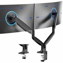 VIVO Dual Ultrawide 40" Computer Monitor Desk Mount with Pneumatic Spring Arms