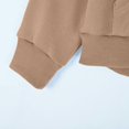 thumbnail image 7 of Kids Pullover Hoodie with Half Zip Front Kangaroo Pocket Long Sleeve Soft Fleece Hooded Sweatshirt for Girls Boys, 7 of 7