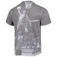 thumbnail image 3 of Men's Mitchell & Ness Nate Robinson Heather Gray New York Knicks Above The Rim T-Shirt, 3 of 3