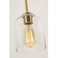 thumbnail image 5 of AFX  William 4 Light Linear Pendant - Medium Base 120V Satin Brass, 5 of 6