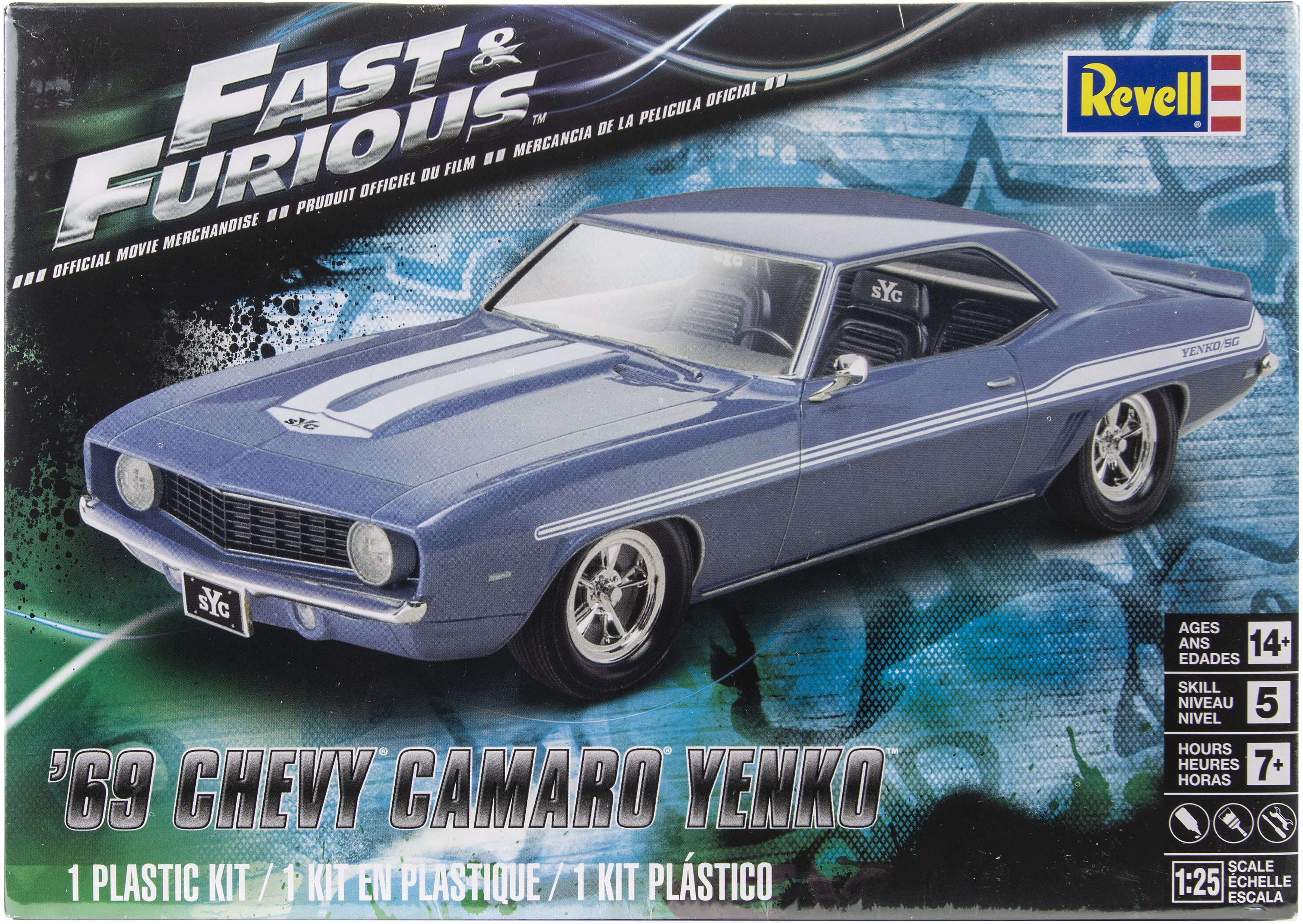 camaro plastic model kit