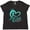 Black Leopard, variant on Inktastic Cure- Ovarian Cancer Awareness Teal Ribbon Women's Plus Size T-Shirt