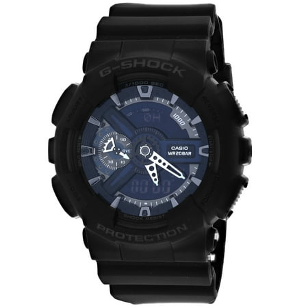 Casio Men's G-Shock Black Dial Watch - GA-110-1BCR