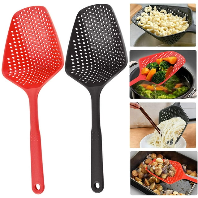 CucharaColadorCucharadeplásticoCucharaMangoHerramientadecocinaColadorColadordealimentosCucharaCucharaduraderaCuchara Zhivalor LRWJ956-2