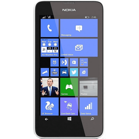 Nokia Lumia 635 RM-975 Cricket GSM Unlocked 4G LTE 8GB 5MP Windows Mobile Smartphone, White - Grade A Condition