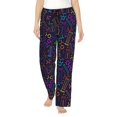 thumbnail image 1 of Fotbe Chemistry Science Pantalones de Pijama para Mujer, Pantalones de Dormir, Pantalones Pj con Cordón y Bolsillos-X-Large, 1 of 6