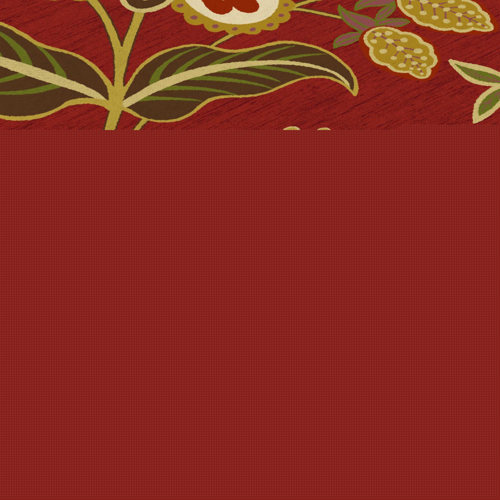 thumbnail image 4 of Jordan Manufacturing 19" x 17" Blue Leaves Outdoor Seat Cushion with Ties (Set of 2), 4 of 7