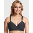 thumbnail image 2 of Bali BLACK DOT Wirefree Foam Bra, US 40DD, UK 40DD, 2 of 3