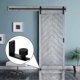 thumbnail image 3 of Sliding Door Floor Guide, Barn Door Floor Guide, Adjustable Roller Floor Guide for Sliding Doors, 3 of 4