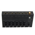 thumbnail image 1 of Mezclador de sonido, mezclador de línea estéreo de 6 canales de Metal ultracompacto de bajo ruido para escenario de estudio, barra de clubes pequeños, enchufe de 100 a 240V EE. UU., 1 of 12