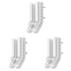 thumbnail image 1 of Organizador Almacenamiento Baterías Dispensador Pequeñas AA Y AAA Montado en La Pared () Blanco, 1 of 6