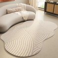 thumbnail image 1 of Area Rug, Irregular Shaped Rug, Washable Low-Pile Rug, Funny Modern Abstract Minimalist Carpets Suitable for Living Room Bedroom Lounge Area Home Decoration, Entryway Indoor Area Carpet, Bedside Rug(K, 1 of 1