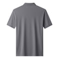 thumbnail image 4 of FRSASU Men's Polo Shirt Golf Quick Dry Performance Short Sleeve Casual Athletic Collared Tennis T-Shirt Dark Gray, 4 of 5