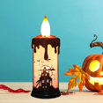 thumbnail image 2 of Luces sin llama Lámparas decorativas LED eléctricas Lámpara cálida Decoración Luz de Halloween, 2 of 5