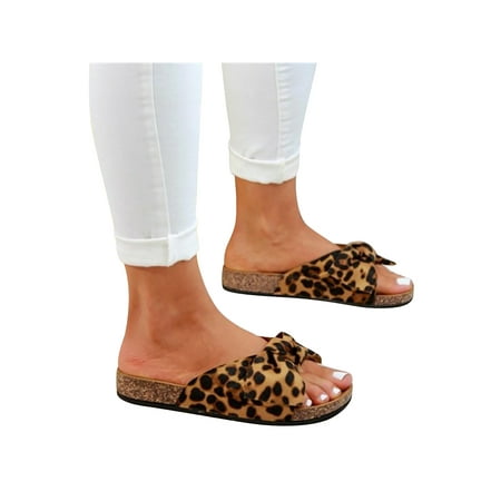 

Lacyhop Ladies Womens Flat Summer Sliders Slip On Beach Sandals Shoes Size
