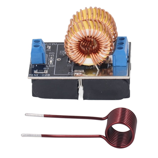 Módulo de calentamiento de bajo voltaje placa controladora ZVS CC de 5 V a 12 V Alta adaptabilidad Calentamiento rápido No tóxico para fundir metal para reproductores de ANGGREK Otros