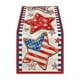 thumbnail image 2 of CaiYueKe Independence Day Table Runner Red Patriotic 13x72 Inch , Linen 4th of July Table Decoration ,Red White and Blue Patriotic Table Runners for Holiday Decor Dinging ,Party ,Kitchen, 2 of 7