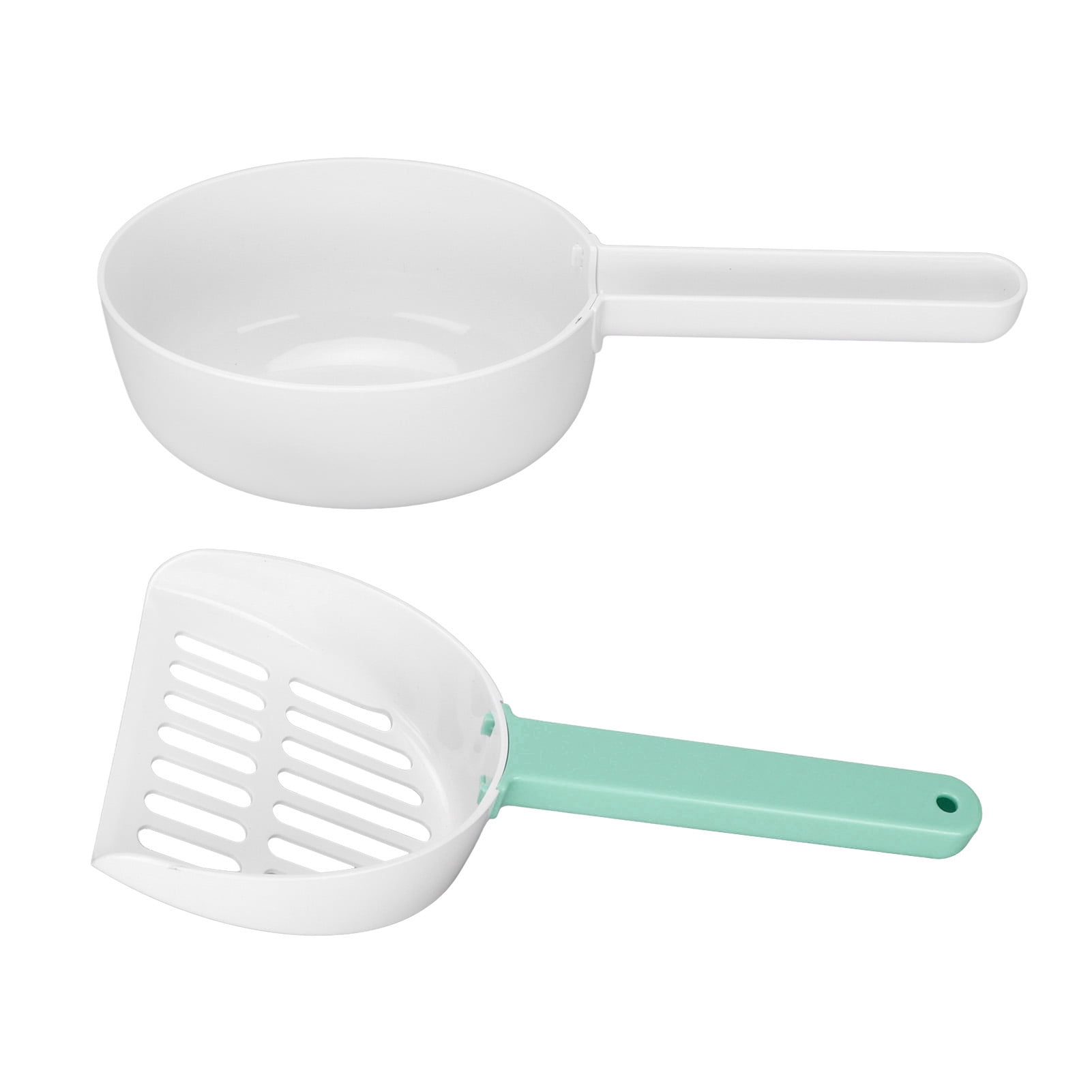 Cat?Poop?Shovel, Detachable Convenient 7mm Leak Hole Cat Litter Scoop