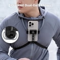 thumbnail image 3 of Soporte de cuello TELESIN° POV/Vlog con correa de pecho para teléfonos, 3 of 8