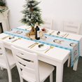 thumbnail image 3 of Easter Table Runners 13x70 Inches  Bunny Gnomes Linen Burlap Happy Easter Table Runners for Kitchen Holiday Party, 3 of 4