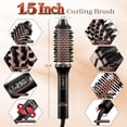 thumbnail image 4 of SKIMI Thermal Brush, Curling Iron, 1.5 inch Electric Curl Wand, Negative Ion Technology Reduce Hair Damage, Heated Round Brush, Travel and Home, 4 of 9