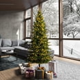thumbnail image 5 of Vickerman 6.5' x 40" Balsam Pine Artificial Christmas Tree, 3mm LED Color Changing Lights, 5 of 5