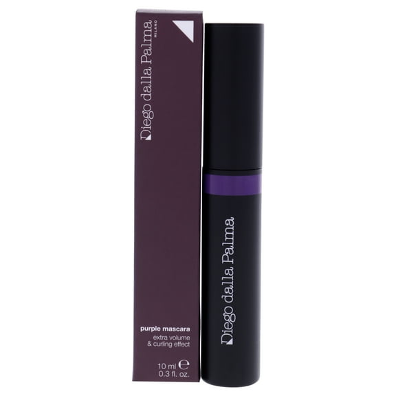 Diego Dalla Palma Extra Volume and Curling Effect Mascara - 100 Purple, 0.3 oz Mascara