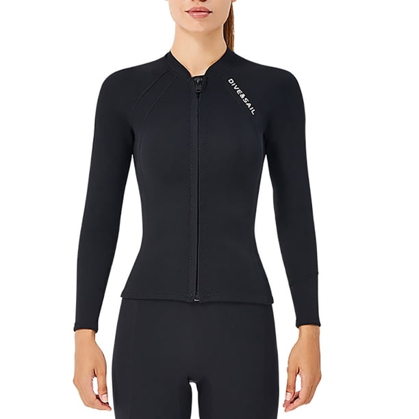 Naiovety DIVE SAIL 2MM Traje de neopreno Tops Trajes de neopreno térmico Protección Trajes de buceo Traje de surf de gran tamaño para aeróbic Deportes acuáticos TYPE1 NO1 Naiovety OD003293-07