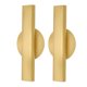 thumbnail image 5 of unbranded 2Ud Jarrones De Metal Dorado Estilo Para Flores De Pared Con Adhesivo Para, 5 of 8