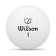 thumbnail image 3 of Pelotas de golf WILSON 2025 Triad, 12 pelotas blancas, 3 of 5