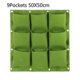 thumbnail image 3 of Bolsas De Plantación Para Colgar En La Pared, Maceta Vertical De Jardín, Bolsa De Cultivo De Flores De Bolsillo, 9 Bolsillos Para Plantas De Flores Vegetales Inevent HA025549-02, 3 of 6