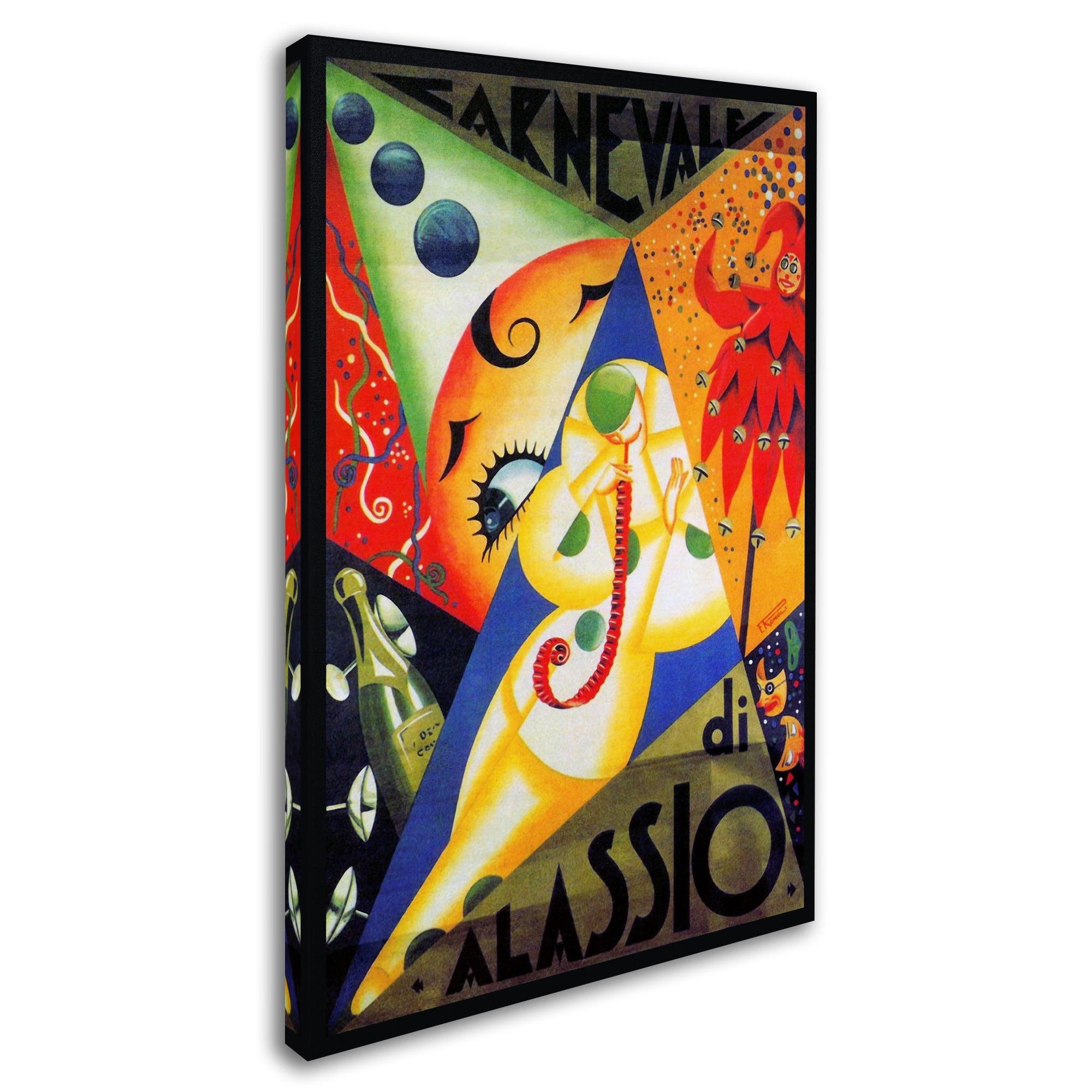 Trademark Fine Art 'Circus 11' Canvas Art by Vintage Lavoie