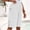 White, variant on Rezuofi 2 Pcs Linen Bermuda Shorts for Women Knee Length Casual Summer Linen Pants Lightweight Beach Shorts with Pockets